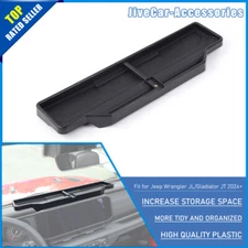 Console Dash Storage Box Tray Organizer Accessories for Jeep Wrangler JL JT 24+
