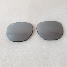 Authentic Lenses - Ray Ban RB 3548 54 mm HEXAGONAL Brand New GRAY SILVER MIRROR