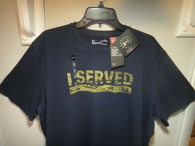 i served under armour shirt