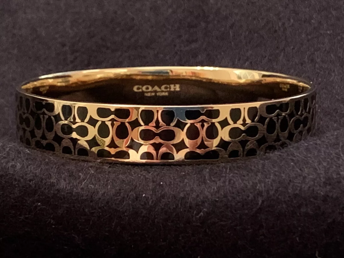 COACH Kissing C HINGED Bangle : Amazon.ca: Clothing, Shoes & Accessories