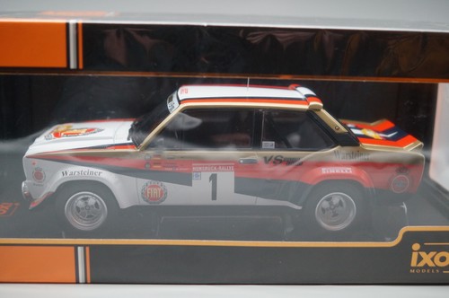 1:18 IXO Models Fiat 131 Abarth #1 Rally Hunsrück 1980 W. Röhrl - DK348 - Bild 2 von 8