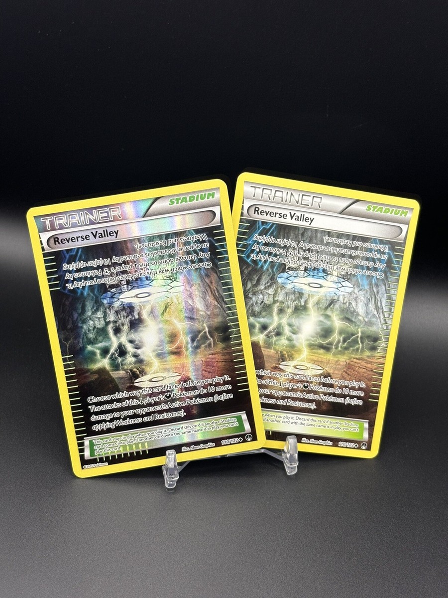 2x Reverse Valley #110/122 XY BREAKPoint - Holo And Non-holo NM!!