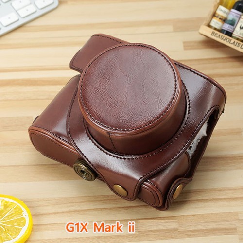 PU Leather Bag Case Pouch for Canon G1X G11 G12 G15 G16 G7X G9X G5X - 第 12/27 張圖片