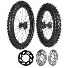Front 70/100-19 Rear 90/100-16 Wheel Tire Tube Disc Brake TTR125 CRF150 KLX140