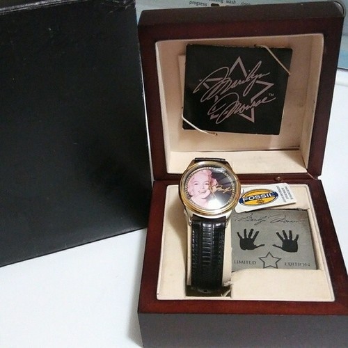 Marilyn Monroe Limited Edition Fossil 