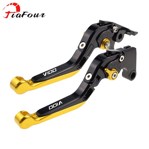 FIT For V100 MANDELLO S CNC Folding Adjustable Brake Clutch Levers Handle Set - Bild 10 von 28