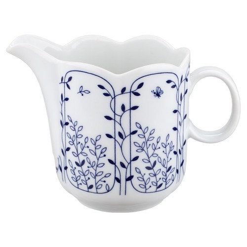 Milchkännchen klein Tirschenreuth Fleur Blätterzauber - Blau