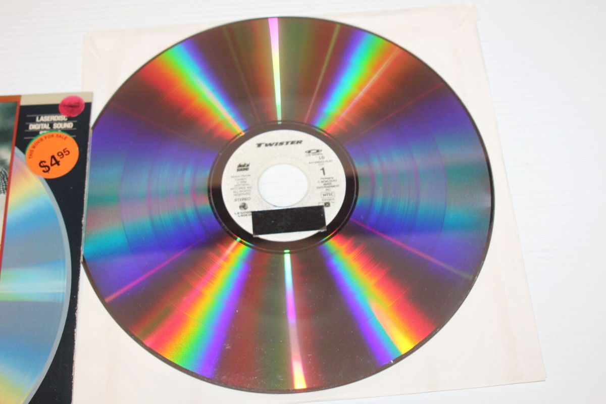 Twister 1989 Laserdisc - Crispin Glover, Harry Dean Stanton