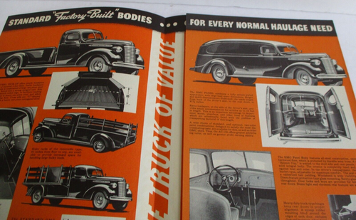 1940 GMC General Motors 3/4 Ton Range AC-150 Truck Brochure - Picture 2 of 3