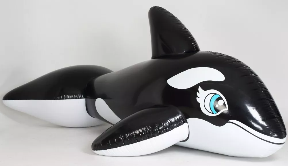 Blow up whale pool toy deals