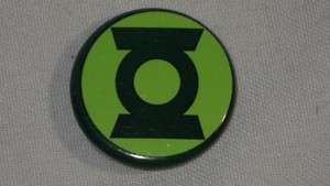 DC Comics Green Lantern Logo 2005 Comic Collectors Promo Button Pin 
