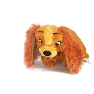 Disney Parks Lady And The Tramp Dog Pillow Plush Pet Bedroom Child