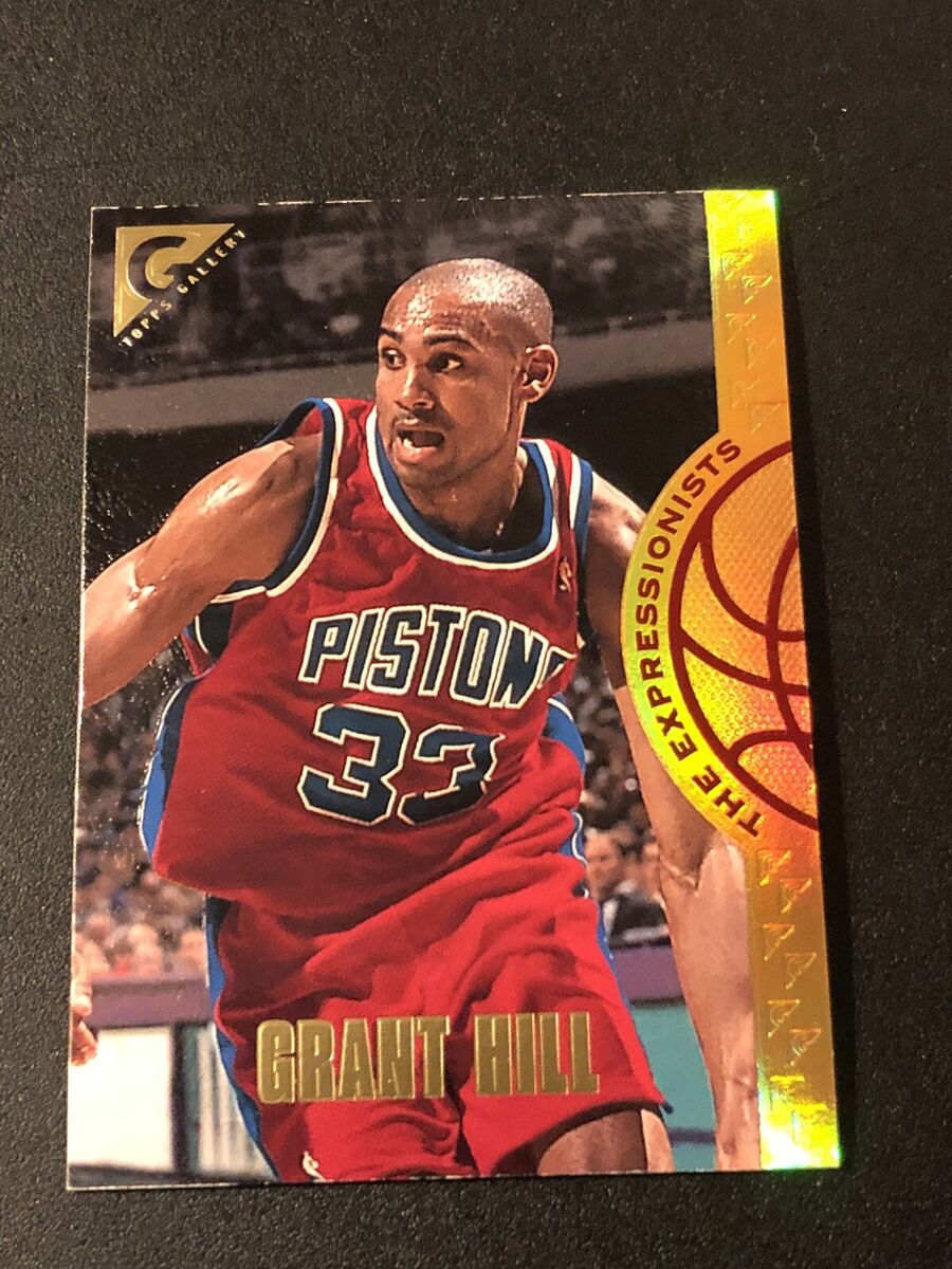 1995-96 Topps Gallery The Expressionists Grant Hill #EX15 1995-96 Topps Gallery The Expressionists Grant Hill #EX15