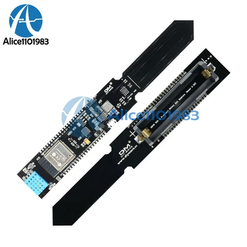 ESP32 WiFi & Bluetooth CP2104 DHT11 Bodentemperatur Feuchtigkeit Sensor 18650 Akku