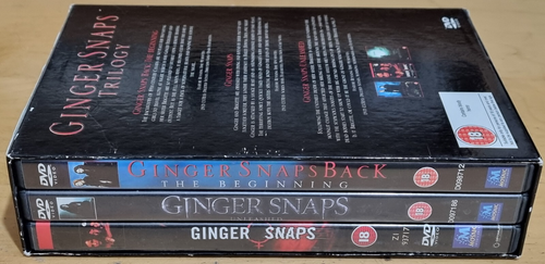 Ginger Snaps Trilogy Evil's Rising DVD Box Set PAL - Foto 3 di 3