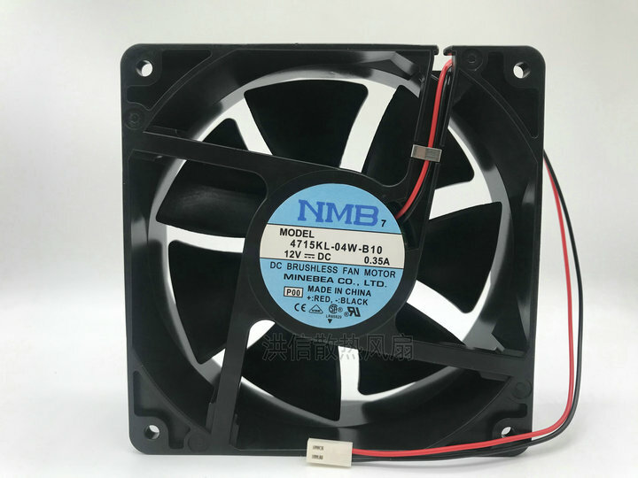Original NMB 12038 4715KL-04W-B10 DC12V 0.35A chassis axial cooling fan