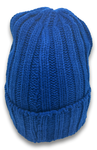 Knit Cable Beanie Thick Warm Soft Long Cuffed Ski Cap Winter Snowboard Hat - Picture 14 of 34