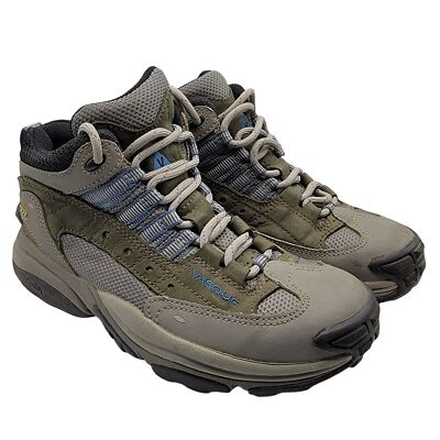Vasque XCR Womens 7 Gray Shoes Gore-Tex GTX Hiking Outdoor Casual 7375