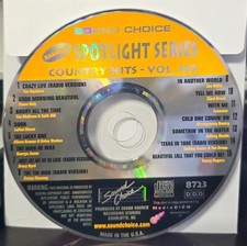 SC8723  COUNTRY HITS    SOUND CHOICE KARAOKE CDGS LOT MD