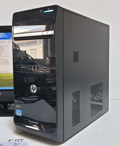 HP Pavilion Windows XP Gamer PC i7 4GB 500GB DVD-RW Computer Intel HD Karte - 第 1/11 張圖片