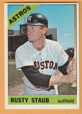Rusty Staub Houston Astros 1966 Topps #106