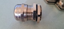 5X SKINTOP cable gland, galvanized brass, M20 thread, &Oslash; cable 6mm - 12mm max