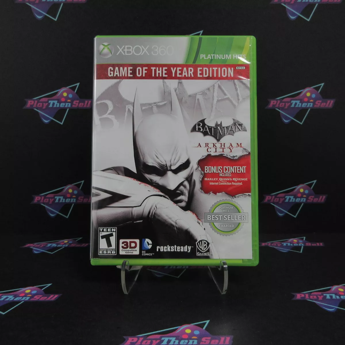 Batman: Arkham City and Asylum Game of the Year Editions (Xbox 360) CIB