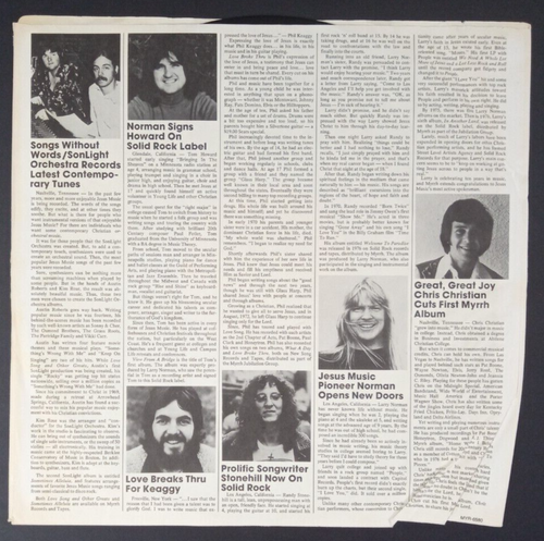 Power Music (Rock Music With A New Dimension!) Lp MYRRH Compilation IN SHRINK!! - Picture 3 of 7