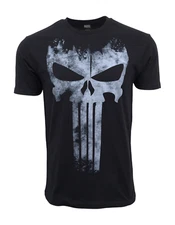 MARVEL THE PUNISHER MENS LARGE LOGO GRAPHIC T SHIRT