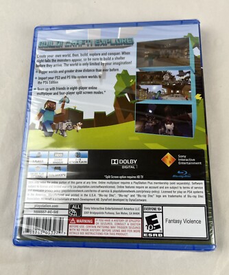 NEW Minecraft -- PlayStation 4 Edition (Sony PlayStation 4
