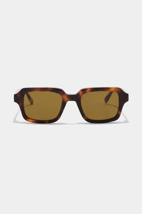 Assembly Label Retro Square Frame Sunglasses Unis… - image 2