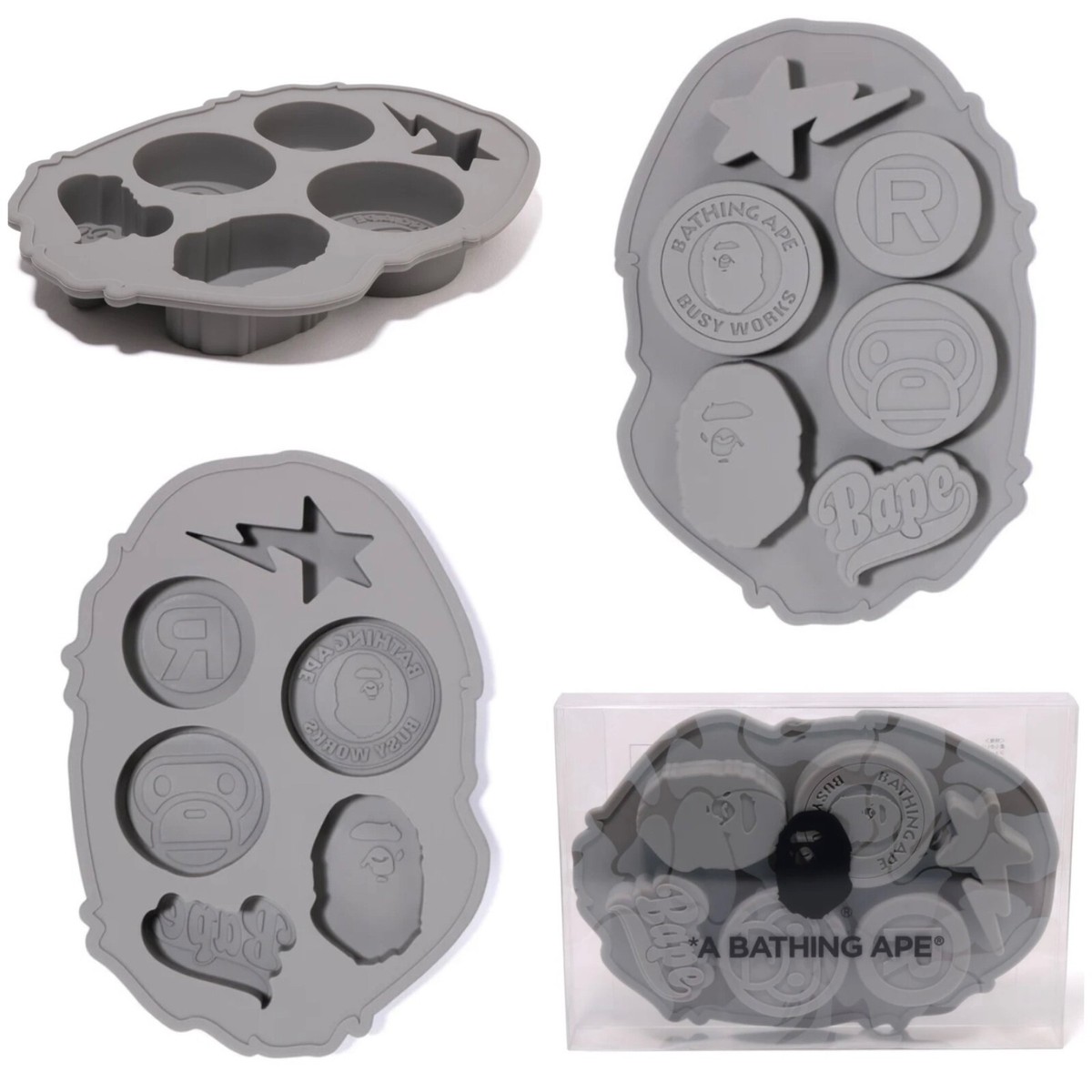 APE HEAD SILICON ICE TRAY A BATHING APE | eBay
