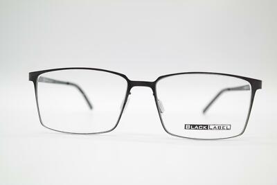 Black Label 1014801 Metallic Oval Brille Brillengestell eyeglasses Neu