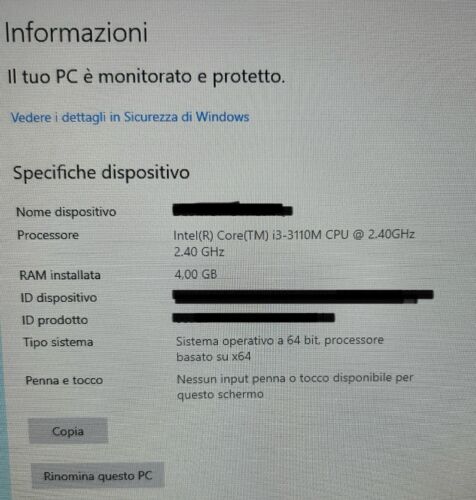 Mini PC ASUS VC60 Intel Core i5-3110M SSD 128 GB - Perfettamente Funzionante - Foto 3 di 3