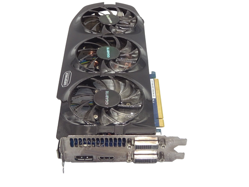 GIGABYTE WINDFORCE GTX 670 OC 4GB GDDR5 PCI-E SCHEDA GRAFICA 2x DVI HDMI DP#GK9919 - Foto 2 di 4