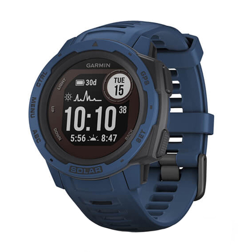 Garmin Instinct Solar 45mm Smartwatch Tidal Blue GPS Fitnesstracker - Bild 2 von 5