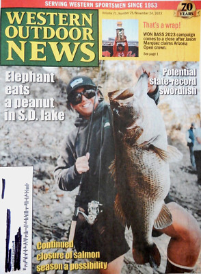 WESTERN OUTDOOR NEWS SPORTSMAN MAGAZINE November 24, 2023 Fishing HUNTING Buck