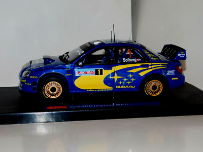 SUMBARU IMPREZA WRC P. SOLBERG WINNER 2004 ITALIA SARDINIA SUN