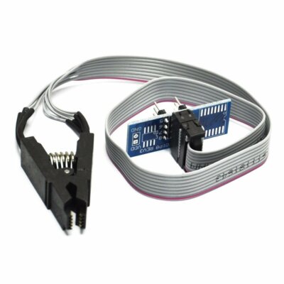 SOIC8 SOP8 Flash Chip IC Test Clips Socket Adpter BIOS/24/25/93 Programmer