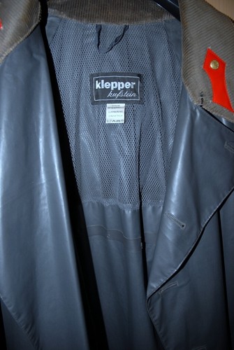 Klepper Kufstein österreichische Polizei Gummi Regenmantel Jacke 54/UK 44/Large-XL - Bild 9 von 9