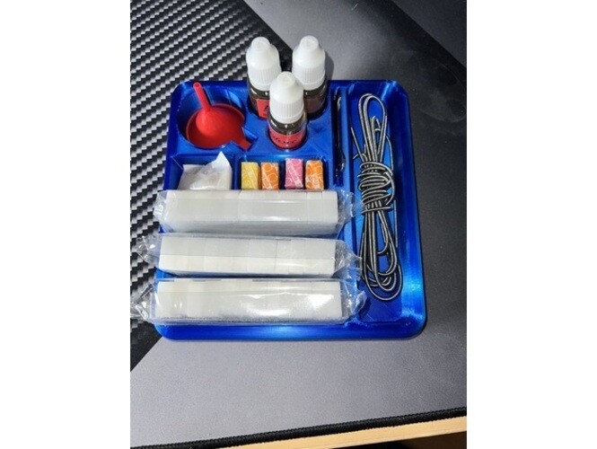 Tool & Small Parts Organizer Assembly Tray for Wilesco Steam Model
