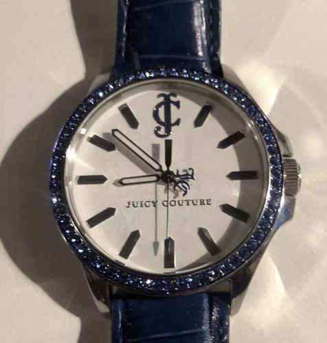 Ladies JUICY COUTURE Silver Crystal Stainless Steel Watch Wristwatch