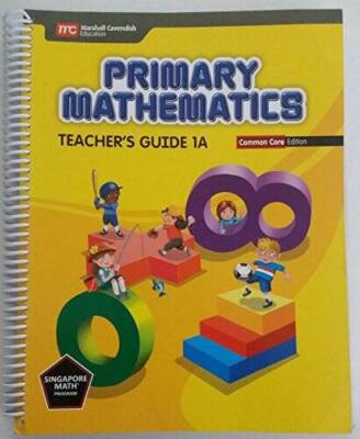 Singapore Math Primary Mathematics Teacher's Guide 1a Common Core Edition - GOOD