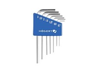 HT1W800 SchlüSselsatz Sechskant Chrom-Vanadium-Stahl 7Stk. HÖGert Technik