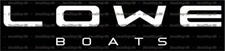 LOWE Boats - Outdoor Sports - CAR/SUV/Trucks Vinyl Die-Cut Peel N' Stick Decals