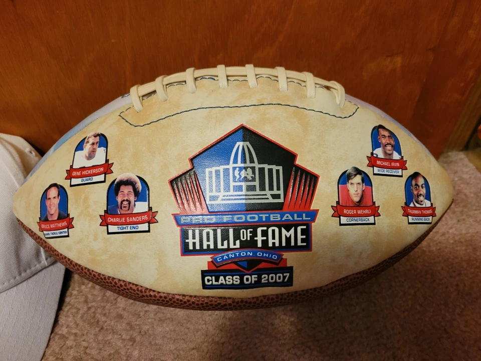 Lote de fanáticos del fútbol americano de la NFL. Salón de la Fama 2007, Pro Bowl, sombrero para mujer OSFA Foto 2 de 4