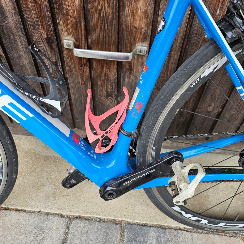 Rennrad Cube Litening C:68 2017 team Wanty Gr. 52 Carbon Shimano Dura Ace elektr - Bild 3 von 4