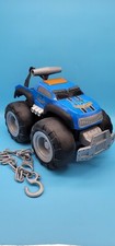 Jakks Pacific Max Tow Truck Turbo Speed Blue With Chain Tows Up To 200lbs 