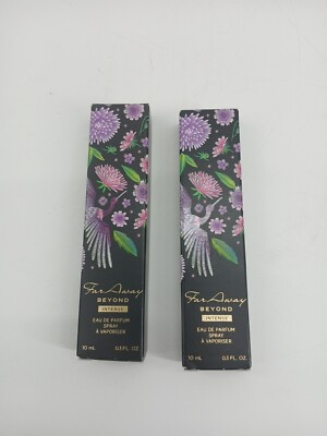 (Lot Of 2) Avon Faraway Beyond Intense Eau De Parfum Spray Purse Travel Size