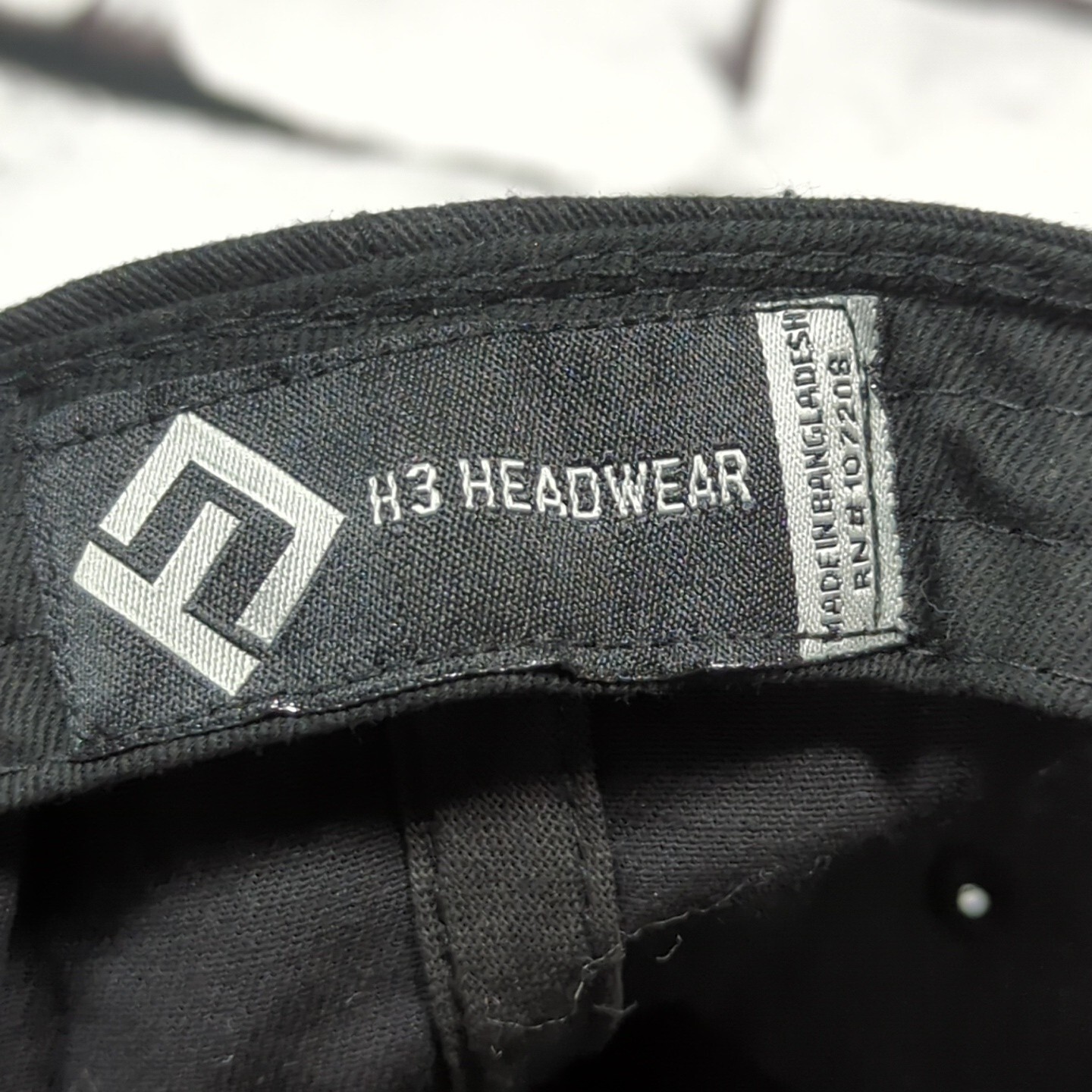 Flag Patch Black Snapback Hat Adjustable Ball Cap - image 7